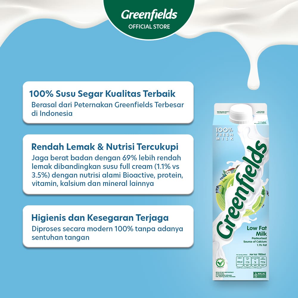 Fresh Milk Low Fat 