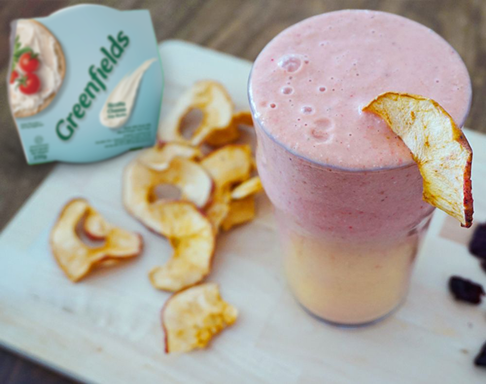 Cara membuat Two-Tone Ricotta Smoothie