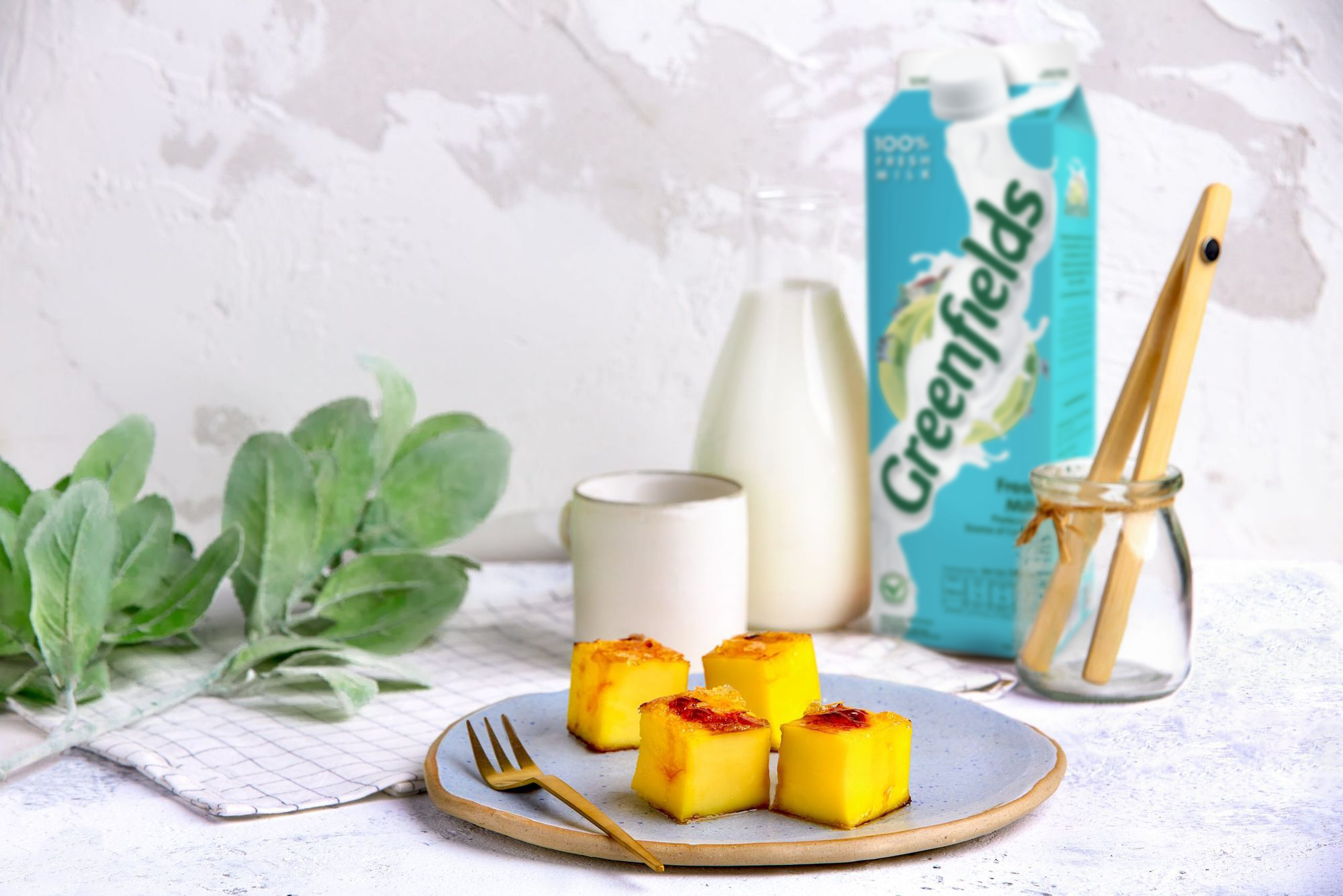 Milk Pudding Cubes