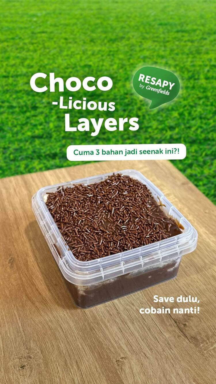 Cara membuat Choco-Licious Layers
